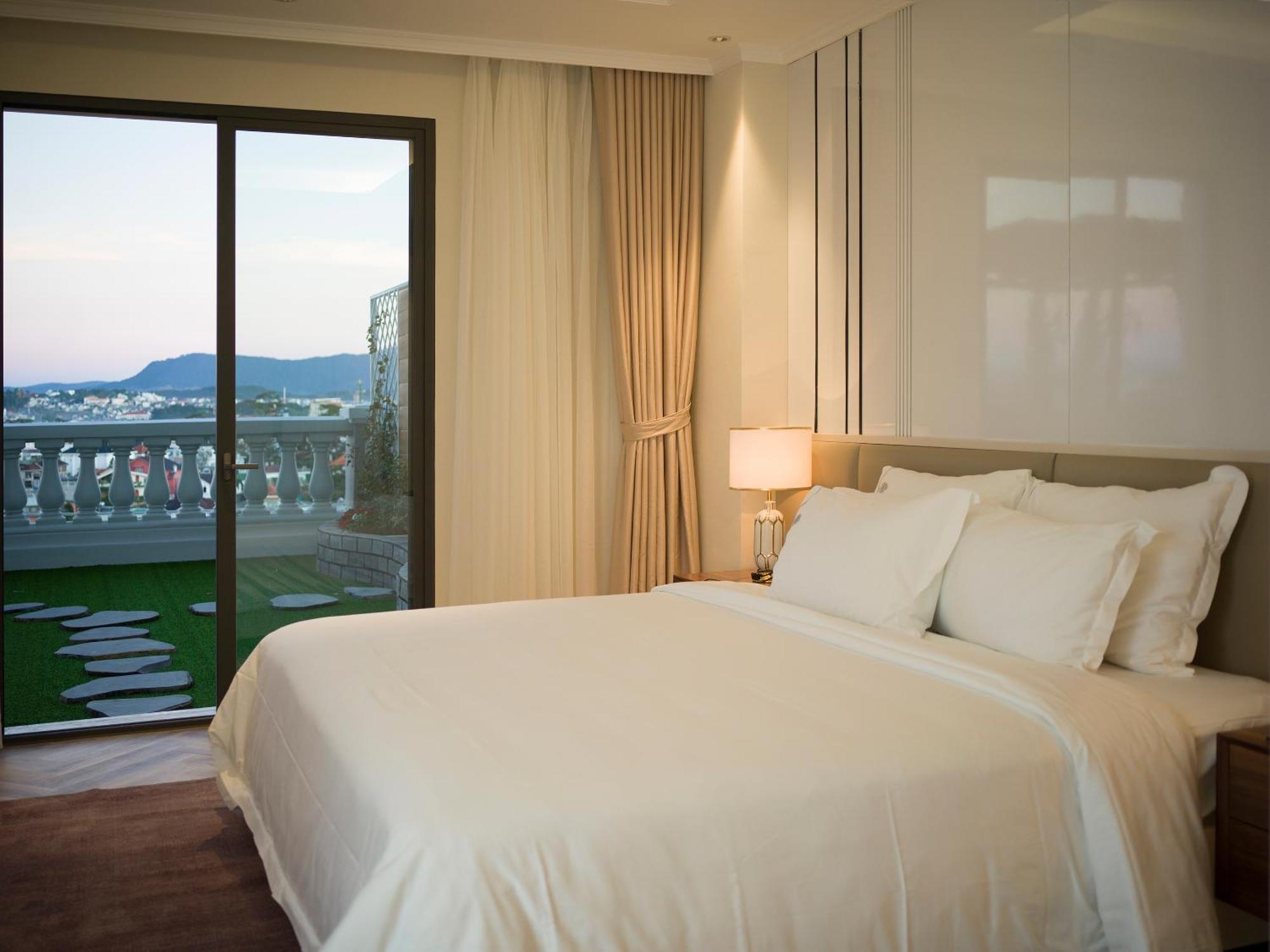 Merperle Dalat Hotel Chambre photo